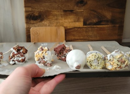 Dipped bites. A fun recipe for you and the kids!