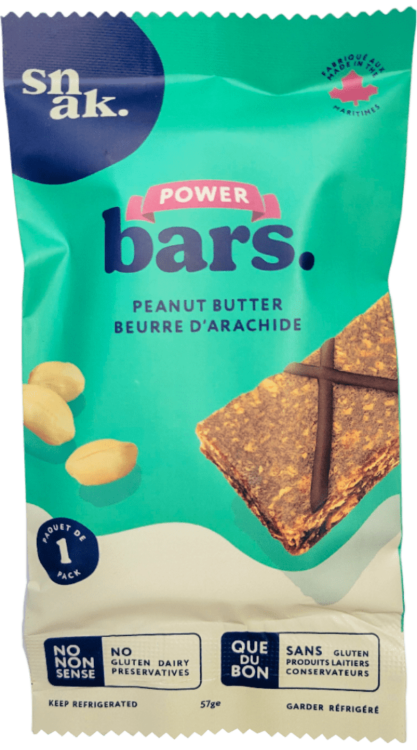 Single pack of snak. peanut butter bars.